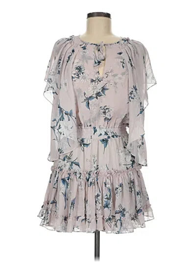 Pre-owned Misa Cocktail Dress In Gray