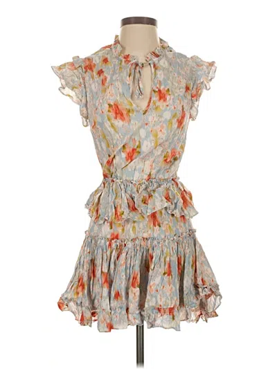 Pre-owned Misa Cocktail Dress In Gray