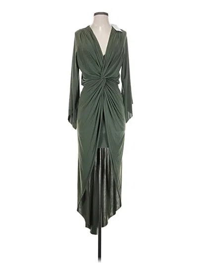 Misa Cocktail Dress In Green