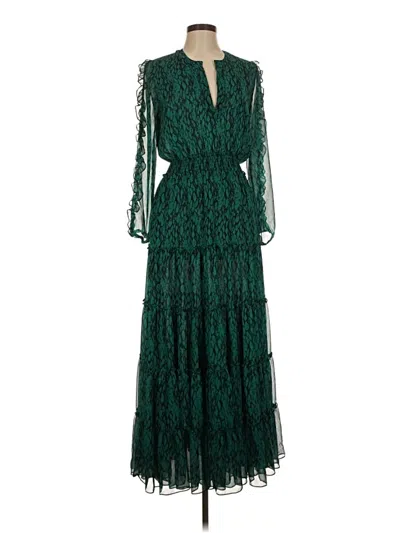 Pre-owned Misa Cocktail Dress In Green