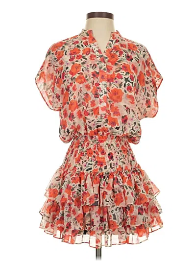 Pre-owned Misa Cocktail Dress In Orange