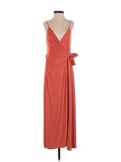 Pre-owned Misa Cocktail Dress In Orange