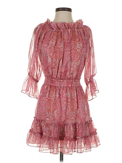 Pre-owned Misa Cocktail Dress In Pink