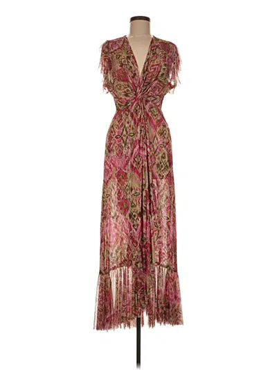 Pre-owned Misa Cocktail Dress In Pink