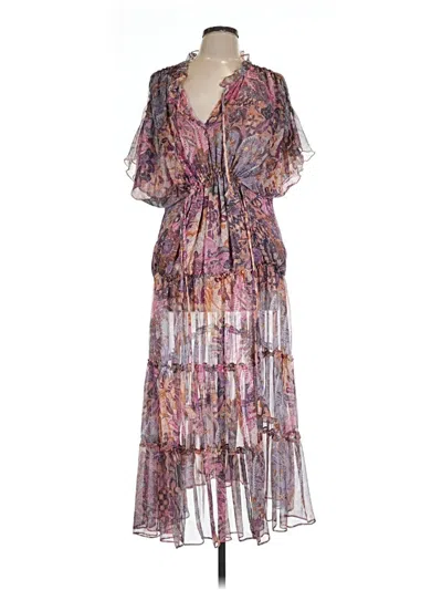 Pre-owned Misa Cocktail Dress In Pink