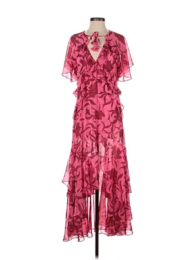 Pre-owned Misa Cocktail Dress In Pink
