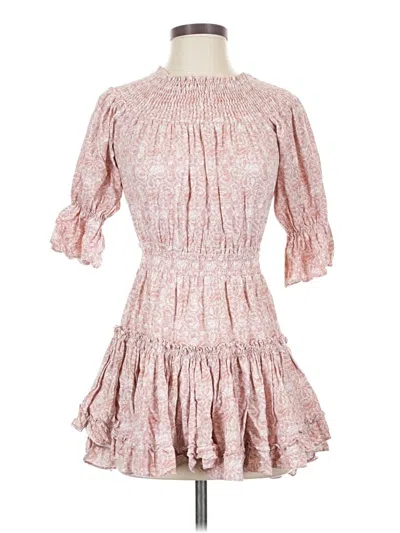 Pre-owned Misa Cocktail Dress In Pink