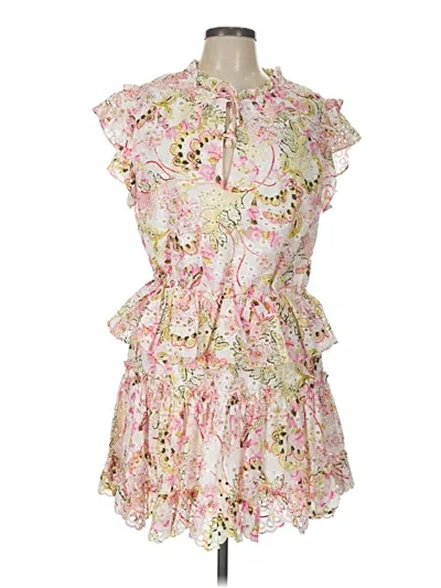 Pre-owned Misa Cocktail Dress In Pink