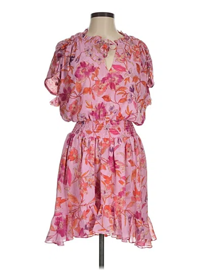 Pre-owned Misa Cocktail Dress In Pink