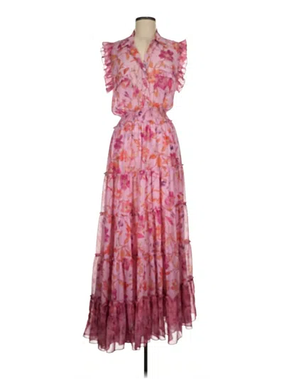 Pre-owned Misa Cocktail Dress In Pink
