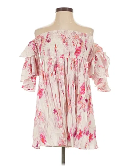 Pre-owned Misa Cocktail Dress In Pink