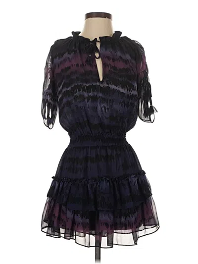 Pre-owned Misa Cocktail Dress In Purple