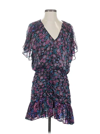 Pre-owned Misa Cocktail Dress In Purple