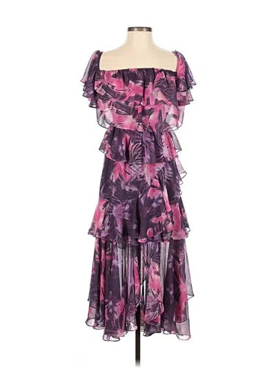 Misa Cocktail Dress In Purple