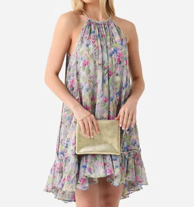 Misa Etta Dress In Pastel Abstract In Multi