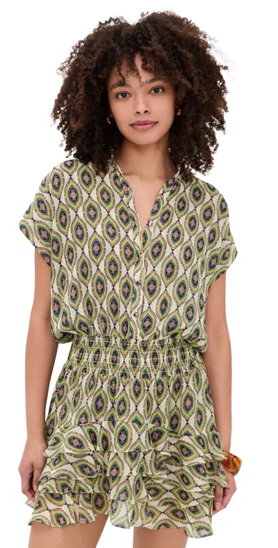 Misa Evie Dress Mosaic Eye Chf