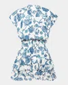Misa Evie Dress Indigo Tealblooms Ch