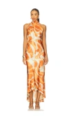 Misa Fiore Dress In Multi