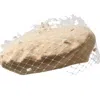 Misa Harada Millinery Women's Neutrals Floe Veiled Beret In Cream Cotton Knit