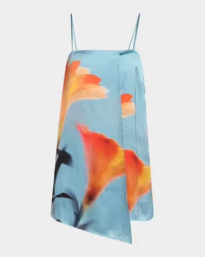 Misa Inez Satin Mini Dress
