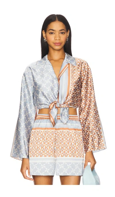 Misa Isme Top In Gray