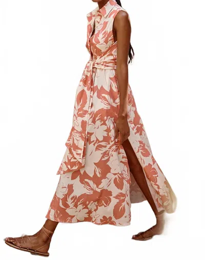 Misa Jessy Dress In Coral In Pink