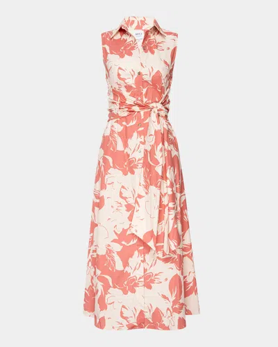 Misa Jessy Poplin Midi Shirtdress