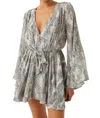 Misa Kaia Dress In Spring Python In Multi