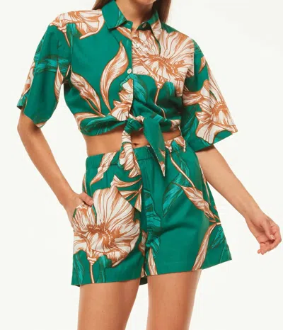 Misa Kalema Top In Cartagena Flora Emb In Multi