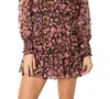 Misa Karla Dress In Rosetta Fleur In Multi