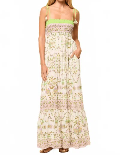 Misa Katie Maxi Dress In Secret Garden In Multi