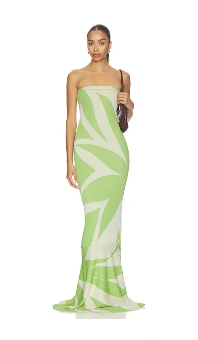 Misa Lalit Dress In Green