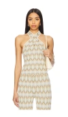 Misa Leah Top In 奶油色