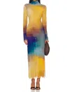 Misa Liv Dress In Multi