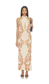 Misa Lizbeth Dress In Multi