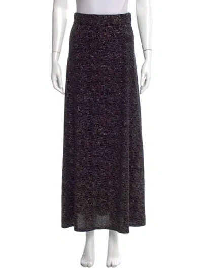 Pre-owned Misa Long Skirt In Multi