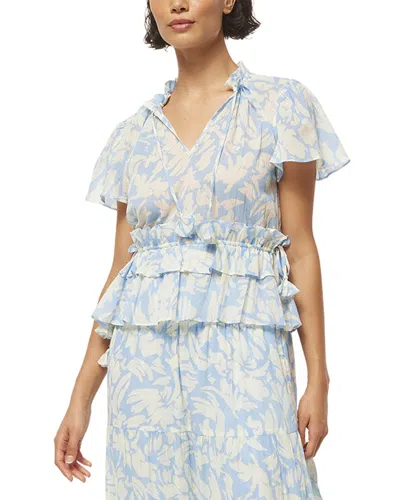 Misa Los Angeles Alisha Top In Blue