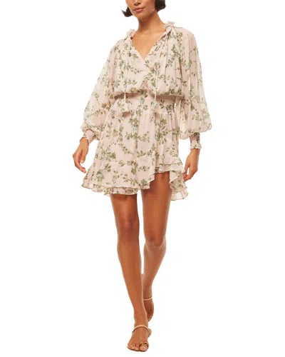 Misa Los Angeles Almaha Dress In Gg004-white Sage Botanica
