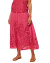 Misa Los Angeles Analisse Skirt In Pink