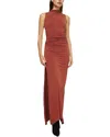 Misa Los Angeles Athena Maxi Dress In Red