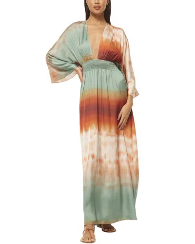 Misa Los Angeles Bardot Dress In Multi