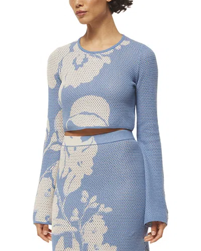 Misa Los Angeles Cassi Top In Blue