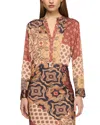 Misa Los Angeles Frankie Top In Brown