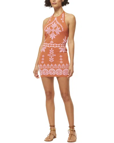 Misa Los Angeles Leni Skirt In Pink