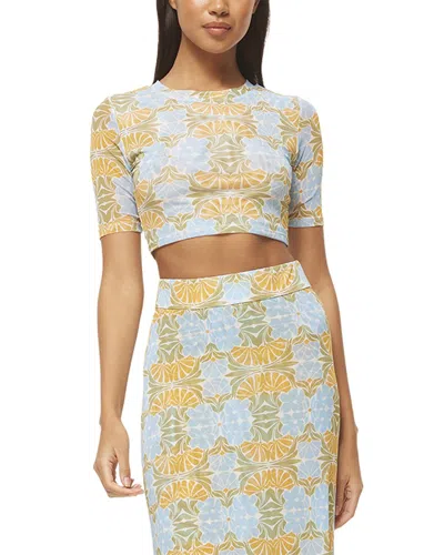 Misa Los Angeles Love Top In Yellow