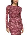 Misa Lula Top In Fauna Abstract In Pink