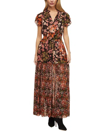Misa Los Angeles Maribar Maxi Dress In Gwc01-autumn Flora Mix