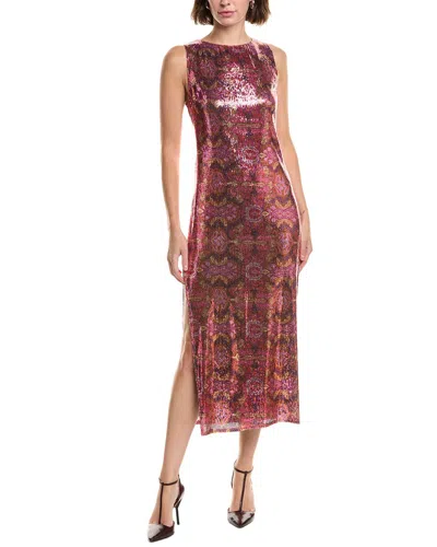 Misa Los Angeles Nakia Dress In Red