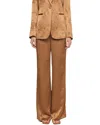 Misa Los Angeles Remi Pant In Brown