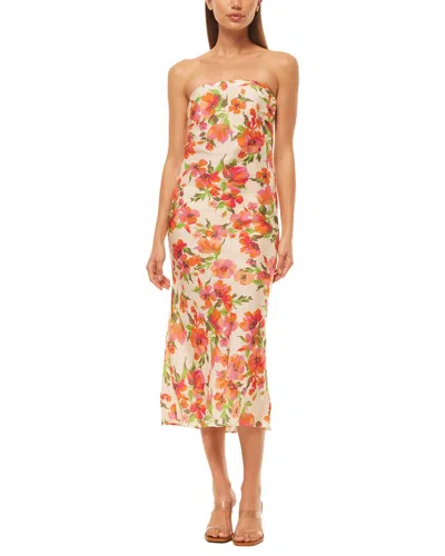 Misa Los Angeles Thara Dress In Orange